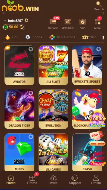 NoobWin Game Apk